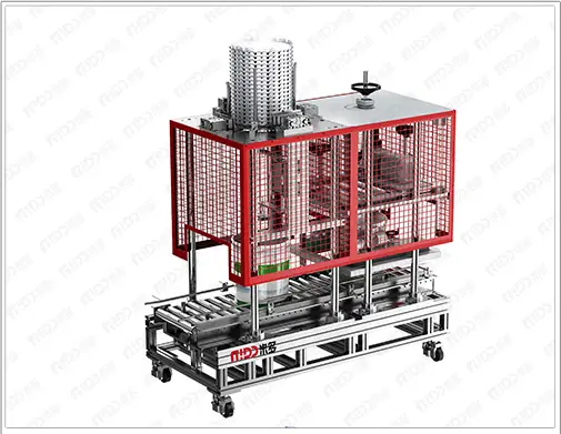 自动上盖压盖机